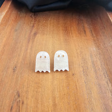 Load image into Gallery viewer, Ghost Studs - Light Pink Shimmer