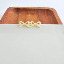 Load image into Gallery viewer, Bowie Studs - Buttercream Dot