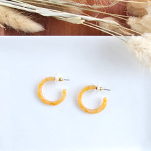 Load image into Gallery viewer, Cam Mini Hoops - Fall Leaves