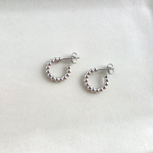 Load image into Gallery viewer, Luxe Bridget Hoops - Silver
