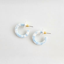 Load image into Gallery viewer, Micro Cam Mini Hoops - Saltwater Blue