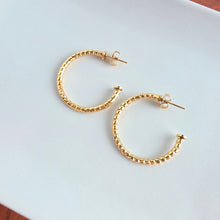 Load image into Gallery viewer, Luxe Tatum Hoops - Gold