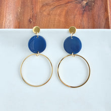 Load image into Gallery viewer, Sadie Earrings - Navy