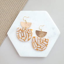 Load image into Gallery viewer, Harper Earrings - Pumpkin Spice
