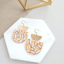 Load image into Gallery viewer, Harper Earrings - Pumpkin Spice