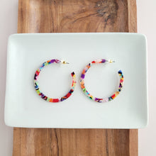 Load image into Gallery viewer, Cameron Hoops - Fiesta