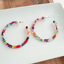 Load image into Gallery viewer, Cameron Hoops - Fiesta