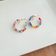 Load image into Gallery viewer, Cam Mini Hoops - Fiesta