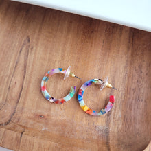 Load image into Gallery viewer, Cam Mini Hoops - Fiesta