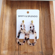 Load image into Gallery viewer, Chrissy Earrings - Blonde Tortoise