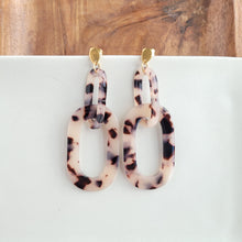 Load image into Gallery viewer, Chrissy Earrings - Blonde Tortoise