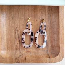 Load image into Gallery viewer, Chrissy Earrings - Blonde Tortoise