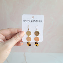 Load image into Gallery viewer, Evelyn Earrings - Tortoise