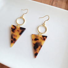 Load image into Gallery viewer, Olivia Earrings - Tortoise