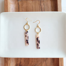 Load image into Gallery viewer, Isabella Earrings - Blonde Tortoise