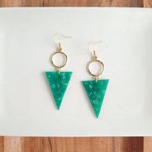 Load image into Gallery viewer, Olivia Earrings - Green