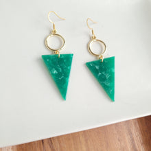 Load image into Gallery viewer, Olivia Earrings - Green