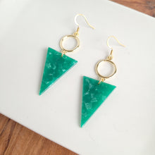 Load image into Gallery viewer, Olivia Earrings - Green