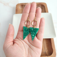 Load image into Gallery viewer, Olivia Earrings - Green