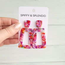 Load image into Gallery viewer, Avery Earrings - Paradise Pink