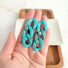 Load image into Gallery viewer, Brooklyn Earrings - Turquoise