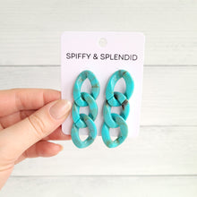 Load image into Gallery viewer, Brooklyn Earrings - Turquoise