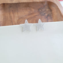 Load image into Gallery viewer, Liberty Star Studs - Silver