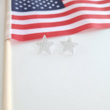 Load image into Gallery viewer, Liberty Star Studs - Silver