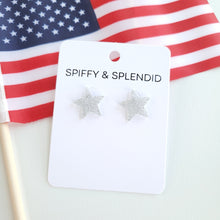 Load image into Gallery viewer, Liberty Star Studs - Silver