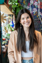 Load image into Gallery viewer, Isabella Earrings - Blonde Tortoise