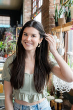 Load image into Gallery viewer, Flora Hoops - Cream