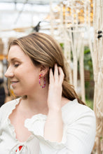 Load image into Gallery viewer, Cameron Hoops - Paradise Pink