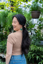Load image into Gallery viewer, Olivia Earrings - Green