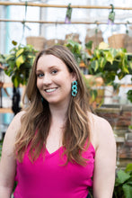 Load image into Gallery viewer, Brooklyn Earrings - Turquoise