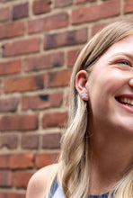 Load image into Gallery viewer, Star Studs- Pearly White