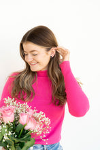 Load image into Gallery viewer, Hand Drawn Heart Studs - Black