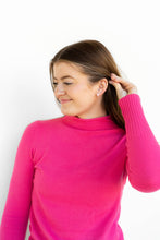 Load image into Gallery viewer, Hand Drawn Heart Studs - Pink