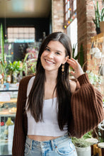 Load image into Gallery viewer, Evelyn Earrings - Tortoise