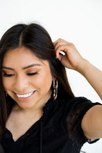 Load image into Gallery viewer, Chrissy Earrings - Blonde Tortoise