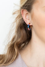 Load image into Gallery viewer, Cam Mini Hoops - Fiesta