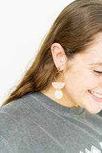 Load image into Gallery viewer, Wren Earrings - Blush & Linen