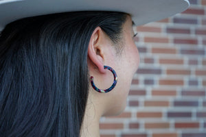 Camy Hoops - Jeweled Twilight