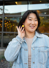 Load image into Gallery viewer, Bow Softball Earrings
