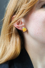Load image into Gallery viewer, Candy Corn Studs

