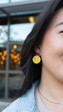 Load image into Gallery viewer, Bow Softball Earrings
