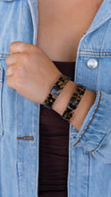 Load image into Gallery viewer, Brynn Bracelet - Black &amp; Bronze - Standard