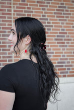 Load image into Gallery viewer, Emma Earrings - Ruby Red
