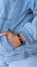 Load image into Gallery viewer, Brynn Bracelet - Black &amp; Bronze - Standard