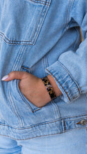 Load image into Gallery viewer, Brynn Bracelet - Black &amp; Bronze - Standard