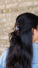 Load image into Gallery viewer, Catherine Hair Claw - Amber Dot